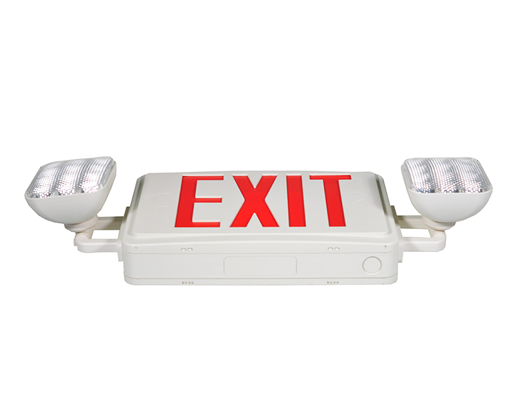 JLEC2RW-EXIT COMBO LUMINĂ DE URGENȚĂ cu litere roșii