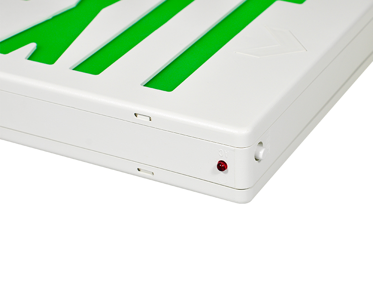 JEE2GWE-6 inch UL Semne de ieșire verde aprobată