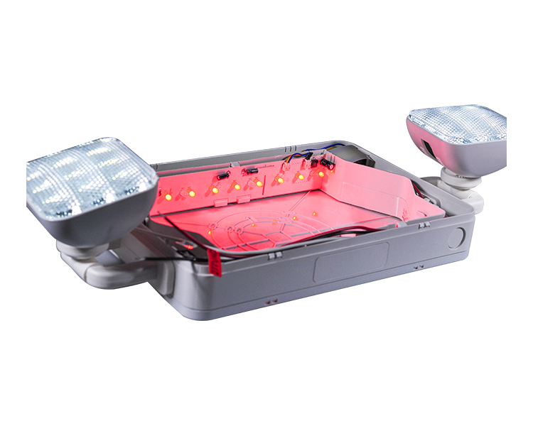 JLEC2BCW-BI-COLOR LED Combo de ieșire de urgență cu capete LED
