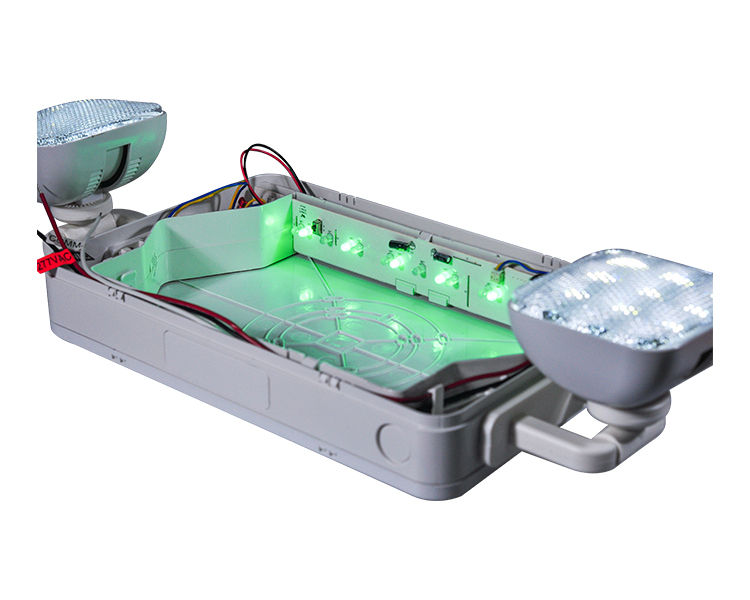 JLEC2BCW-BI-COLOR LED Combo de ieșire de urgență cu capete LED