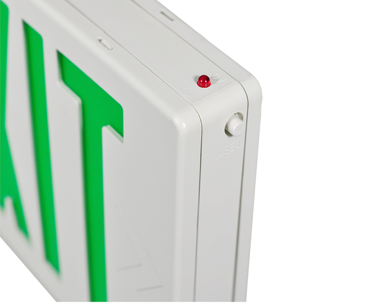 JEE2GWE-6 inch UL Semne de ieșire verde aprobată