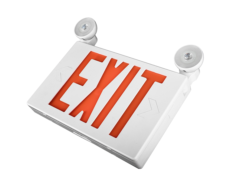 JLECB2RW-NEW Slim Letters Red Letters Sign Ieșire de urgență cu capete LED