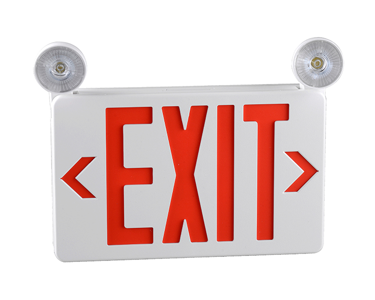 JLECB2RW-NEW Slim Letters Red Letters Sign Ieșire de urgență cu capete LED