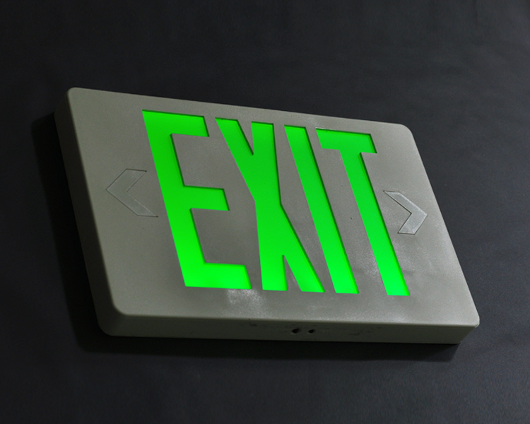 JLEED2GWEM-ULTRA GRE VERDE GREEN SEGN INCENDE