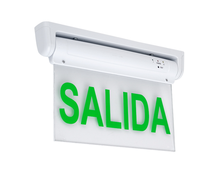 LE2912-5 sau 10 Semn de ieșire de urgență LED verde