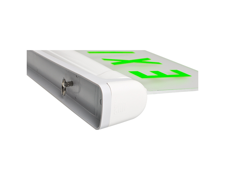 LE2912-5 sau 10 Semn de ieșire de urgență LED verde
